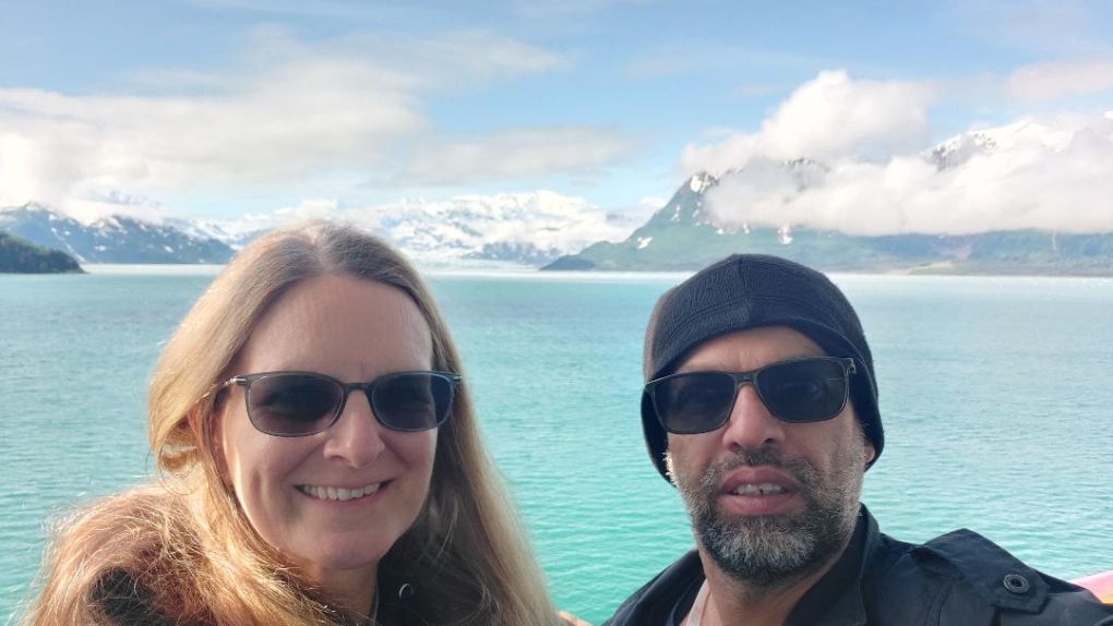 Tori Carter and Kirk Rickman are seen here at Alaska. The retired Canadian couple is making the most of life as they cruise full-time, from coast to coast. (Submitted)