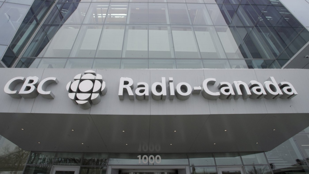 The CBC-Radio Canada building is seen on Jan. 28, 2021 in Montreal. Ryan Remiorz/The Canadian Press files