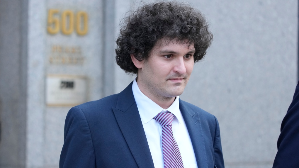 FILE - FTX founder Sam Bankman-Fried leaves Federal court, July 26, 2023, in New York. Jury selection begins Tuesday, Oct. 3 in a case in which the 31-year-old crypto mogul faces the possibility of a long prison term if convicted.  Prosecutors say he cheated thousands of people who deposited cryptocurrency on the FTX exchange by illegally diverting massive sums of their money for his personal use, including making risky trades at his cryptocurrency hedge fund. (AP Photo/Mary Altaffer, File)