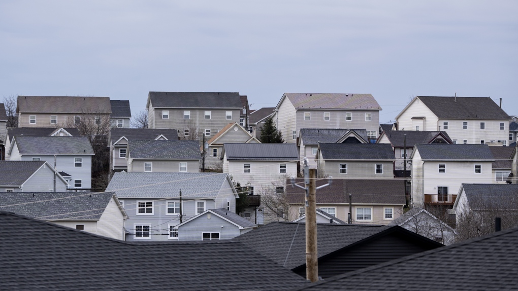 Newly-built homes are pictured at a suburb under construction in Halifax on Tuesday, November 28, 2023. THE CANADIAN PRESS/Darren Calabrese