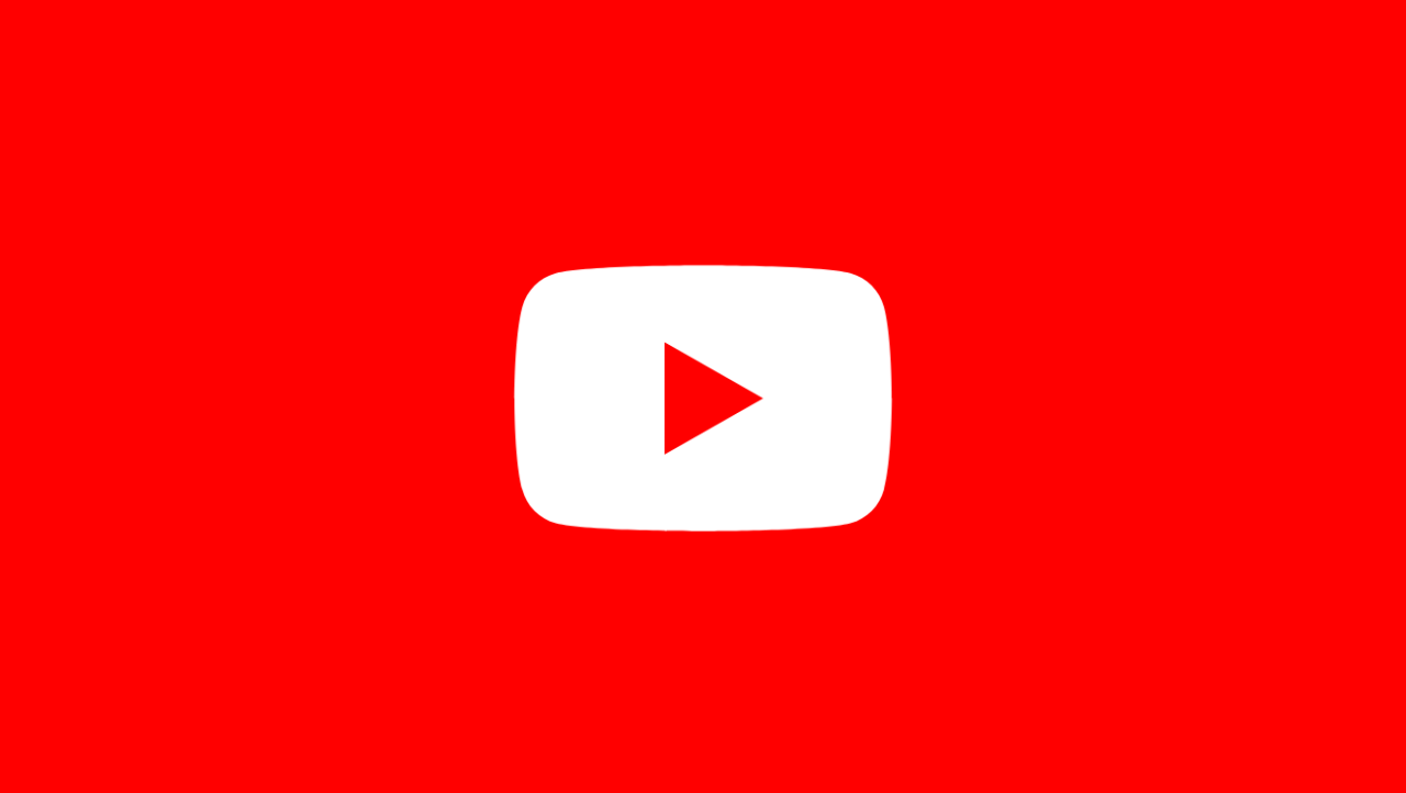 Big red YouTube button